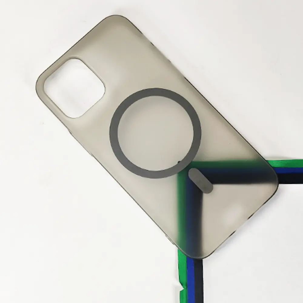 [PO4BIP12PR-14-36] iPhone 12/12 Pro MagSafe & Matt Hard Paper Back Case (Natural Titanium)