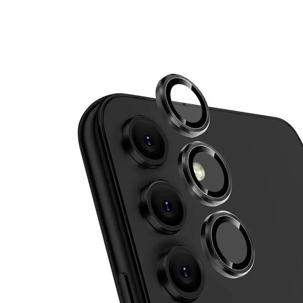Samsung A15/A34/A54 Camera Rings - Black | Durable Protection for Your Lens 
