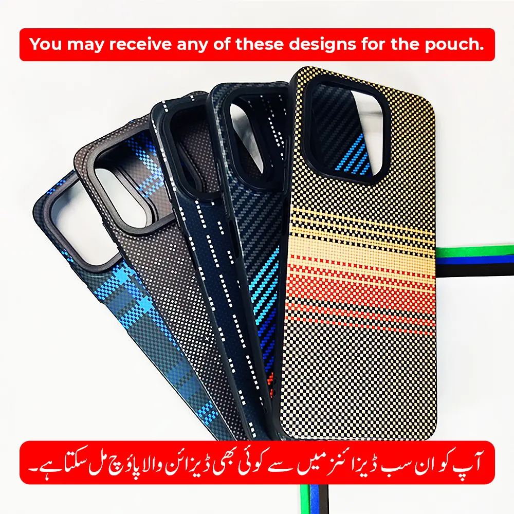 [PO58BOA5PR-3-2] Oppo A5 Pro 4G 3D PITAKA Fiber Fusion Stripe Edition Back Case (Black)