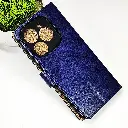 Infinix Hot 40i|Smart 8|Smart 8 Pro |Tecno Pop 8|Spark 20C|Spark 20 NMT Premium Luxuary Leather Book Case (Navy Blue)