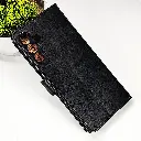 Samsung Galaxy A15 NMT Premium Luxuary Leather Book Case (Black)