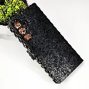 Samsung Galaxy A55 5G NMT Premium Luxuary Leather Book Case (Black)