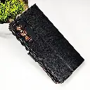 Samsung Galaxy A54 5G NMT Premium Luxuary Leather Book Case (Black)