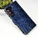 Samsung Galaxy S22 Plus NMT Premium Luxuary Leather Book Case (Navy Blue)