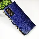 Samsung Galaxy A13 NMT Premium Luxuary Leather Book Case (Navy Blue)