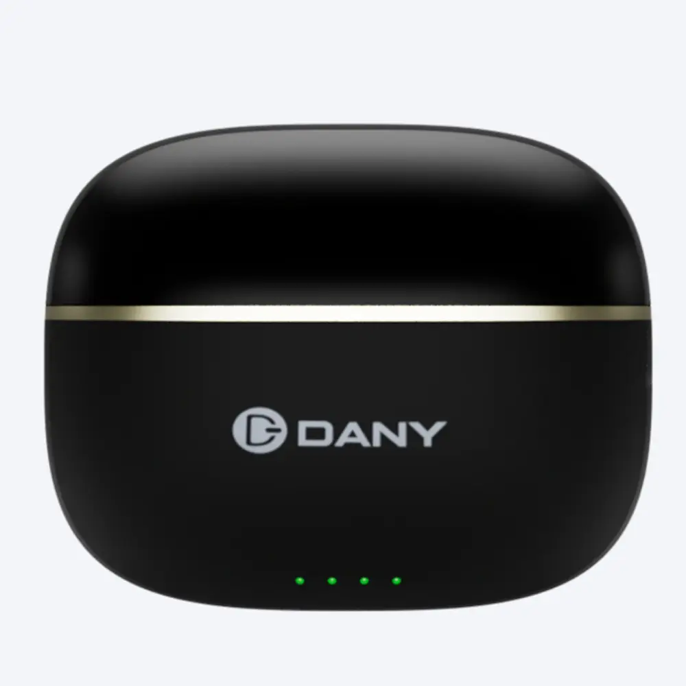 [HFB7DNY8-8-2] Dany Alpha Aitdots 500 Wireless Bluetooth Earbuds With ANC Mode (Black)
