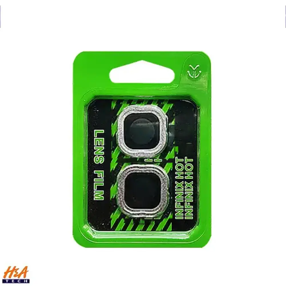 [PL14IHOT50I-3-7] Infinix Hot 50i  Camera Rings Protector (Silver) - Ultimate Lens Protection