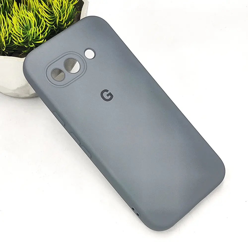 Google Pixel 9A Official Soft Silky Back Case (Gray)
