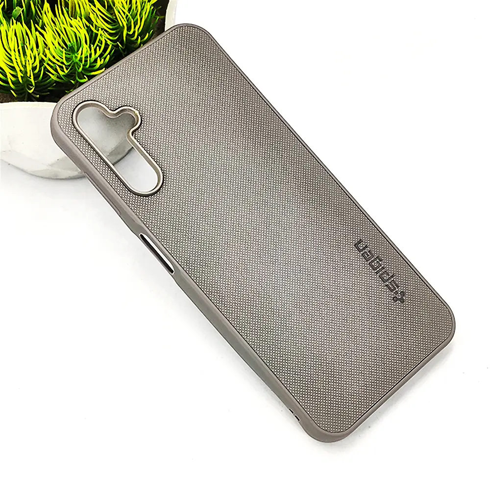 Samsung A14 4G Spigen Hard Dotted Leather Back Case (Gary)