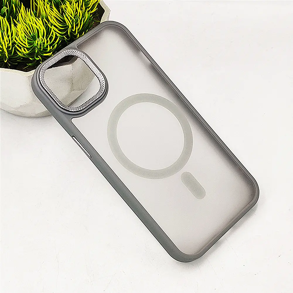 iPhone 12 Pro|iPhone 12 MagSafe 3D Matte Back Case (Natural Titanium)