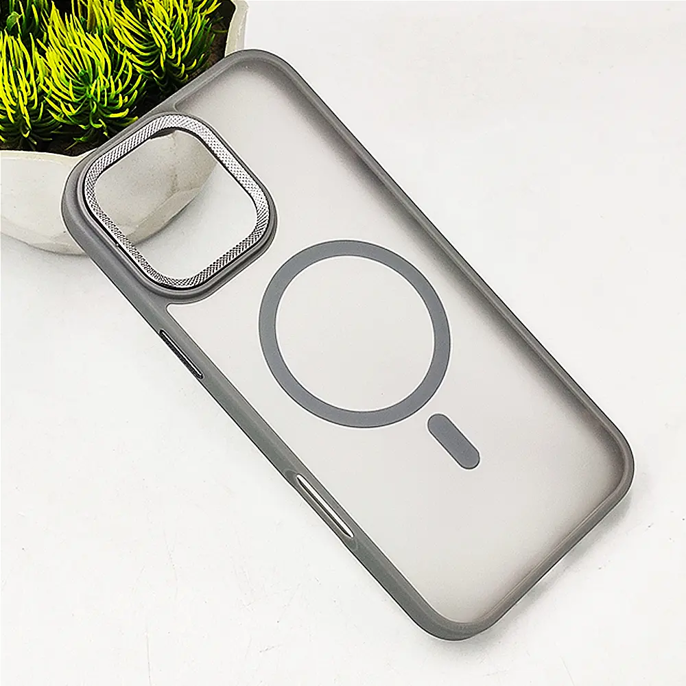 iPhone 16 Pro Max MagSafe 3D Matte Back Case (Natural Titanium)