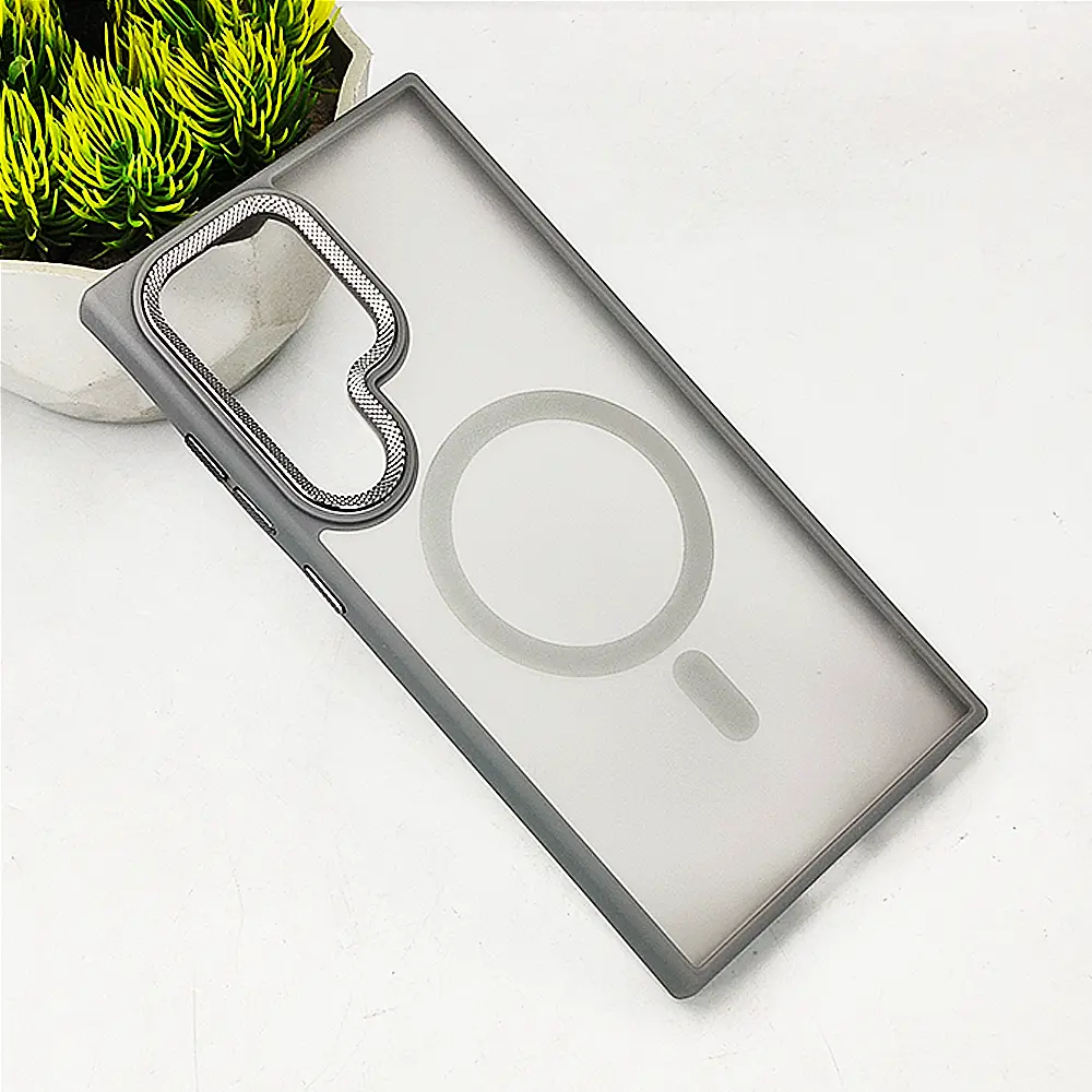 Samsung Galaxy S24 Ultra MagSafe 3D Matte Back Case (Natural Titanium)