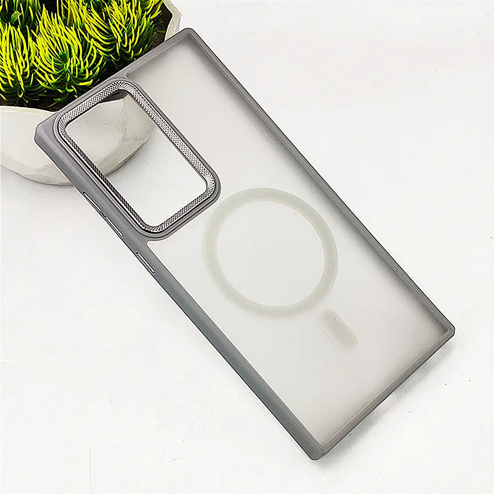 Samsung Galaxy S22 Ultra MagSafe 3D Matte Back Case (Natural Titanium)