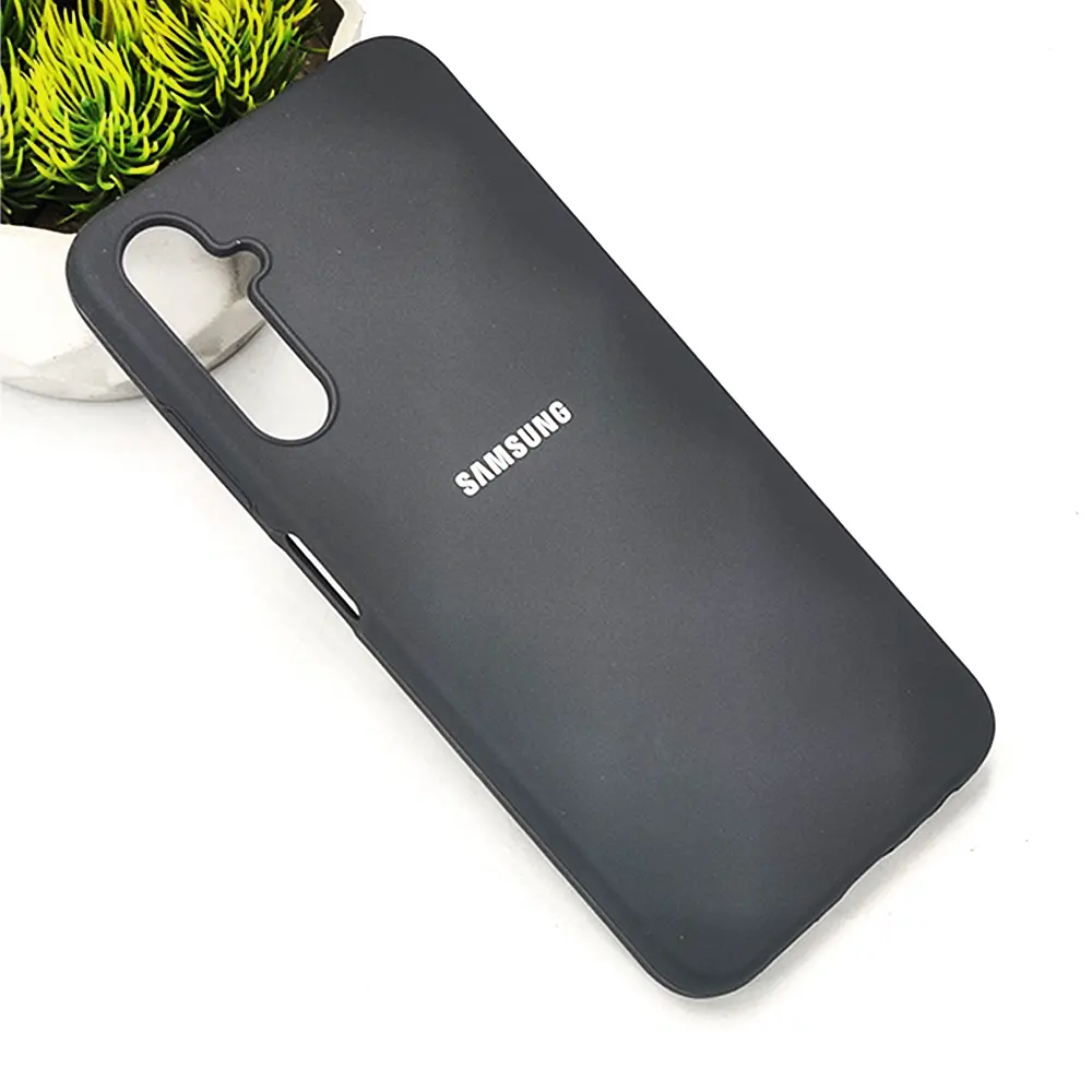 Samsung Galaxy A05s Original Official Soft Silky Back Case (Gray)