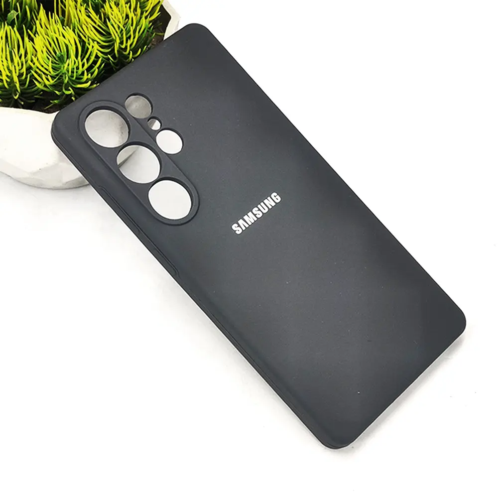 Samsung Galaxy S25 Ultra Official Soft Silky Back Case (Gray)