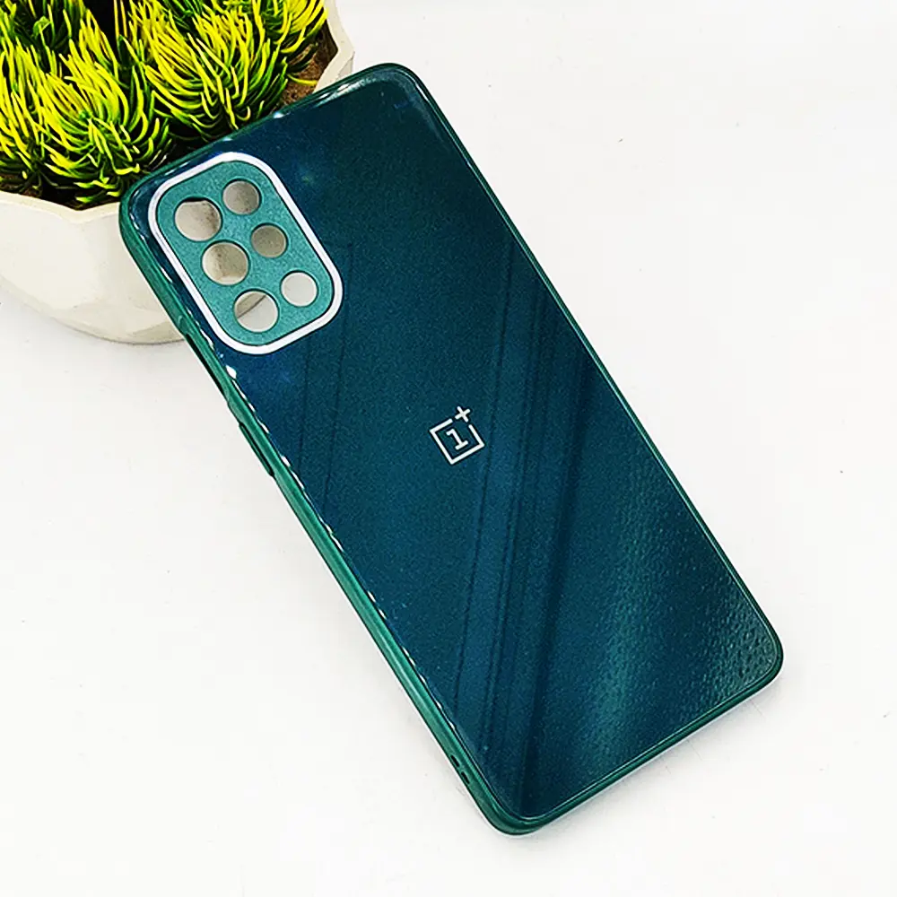 OnePlus 8T|OnePlus 9R Back Glass Case (Green)