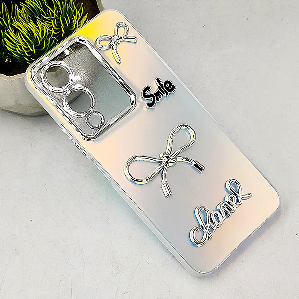  Vivo Y17s 4G Fancy Chanel/Smile Mobile Back Case (Crystal)