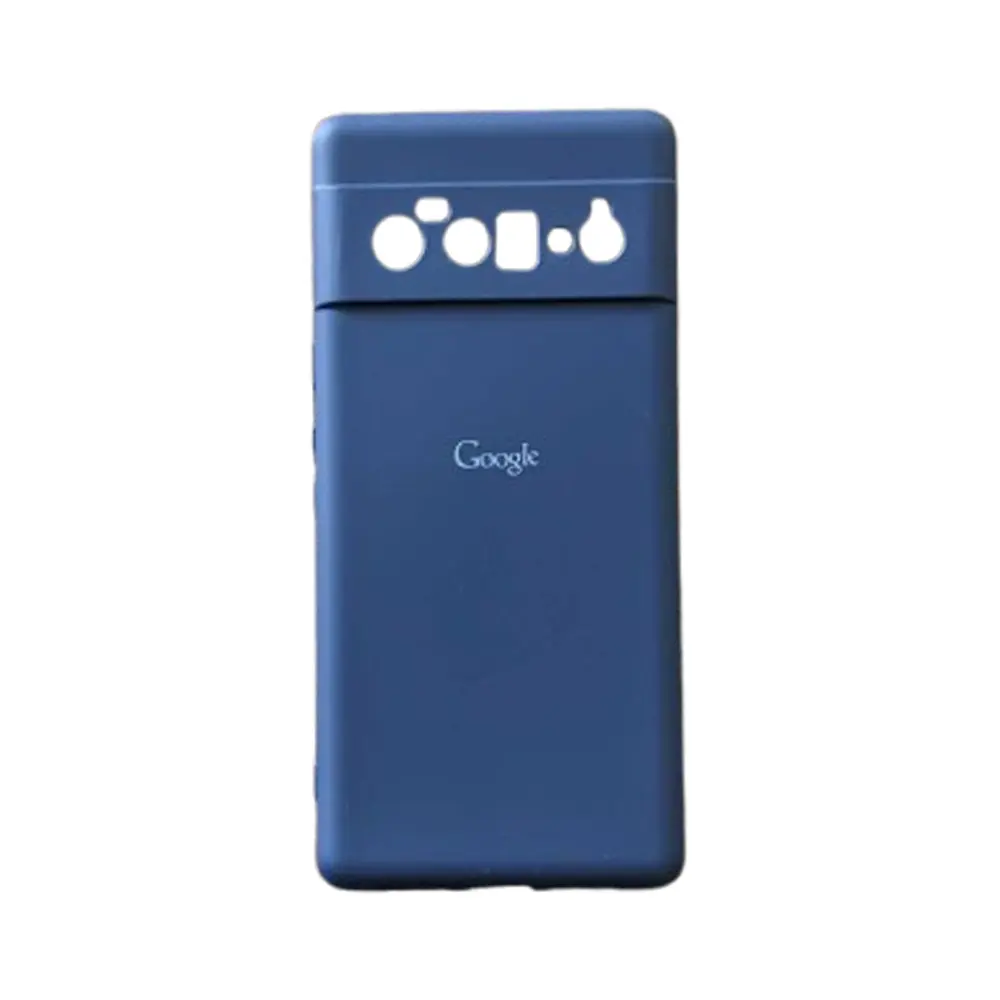 Google Pixel 6 Pro Official Soft Silky Back Case (Blue)