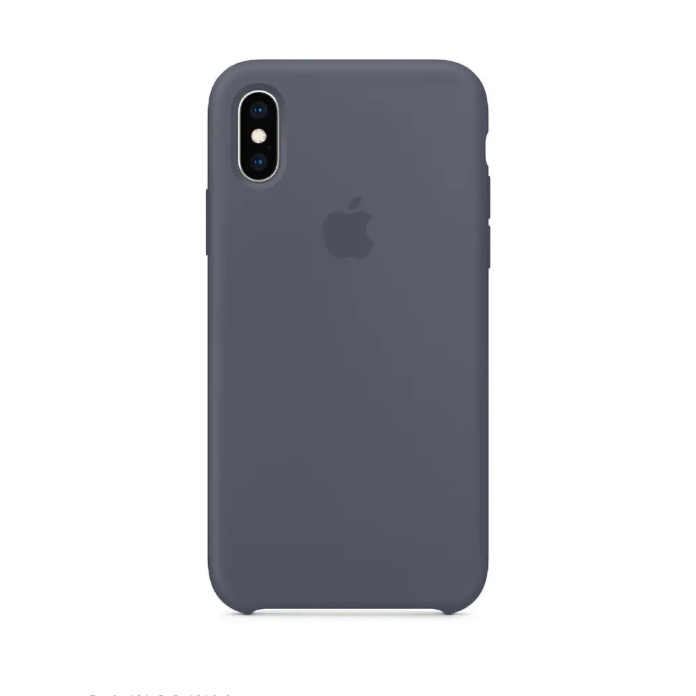 [PO23BIP8X-1-9] Iphone X/XS Official Soft Silky Case Mobile Pouch (Gray)