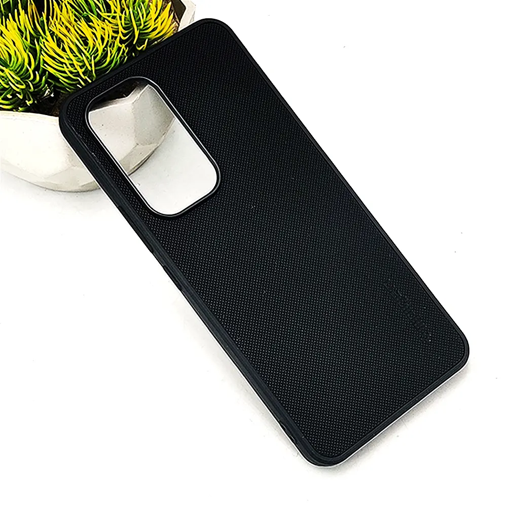 Vivo Y100|Y200E|V30 Lite 5G Spigen Hard Dotted Leather Back Case (Black)