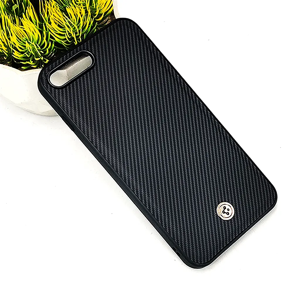 iPhone 7G Plus|8G Plus Spigen Logo 3D Carbon Fiber Texture Back Case (Black) 