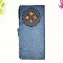 Oppo Reno 12F 4G|5G NMT Premium Luxuary Leather Book Case (Navy Blue)