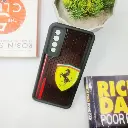 Huawei P30 Logo Soft Silicone Printed Back Case (Black)