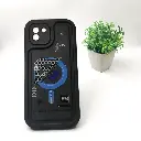 Samsung Galaxy A03 Soft Silicone 3D Printed Back Case (Black)