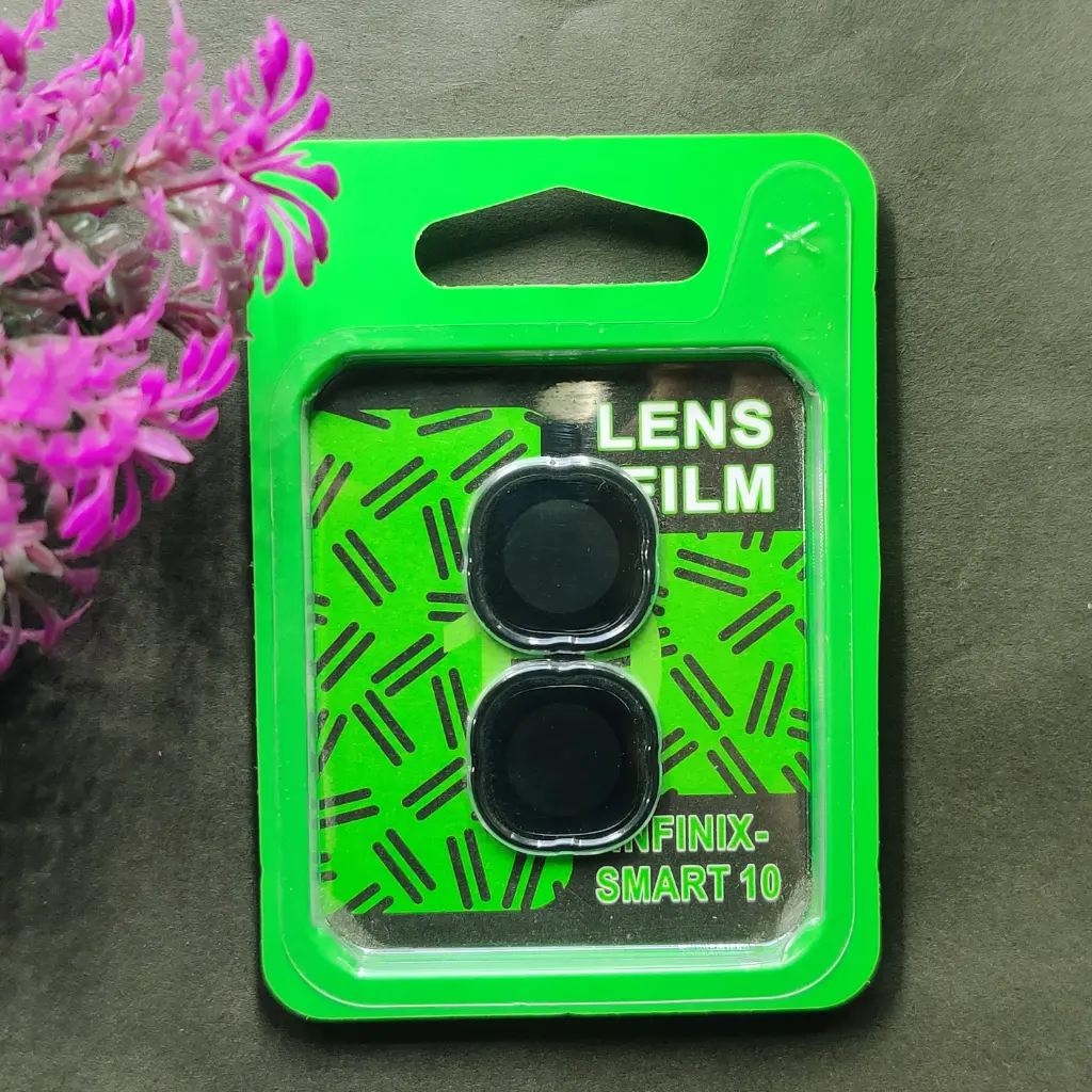 Infinix Smart 10 Camera Rings Protector (Black)