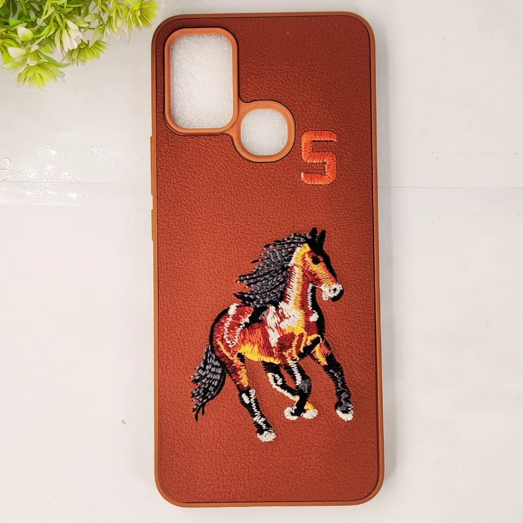 Infinix Hot 11 Play|Hot 10 Play|Hot 9 Play|Smart 5 India Santa Barbara Polo Back Case (Brown)