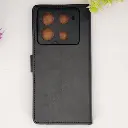 Infinix Note 40 Pro NMT Premium Luxuary Leather Book Case (Black)