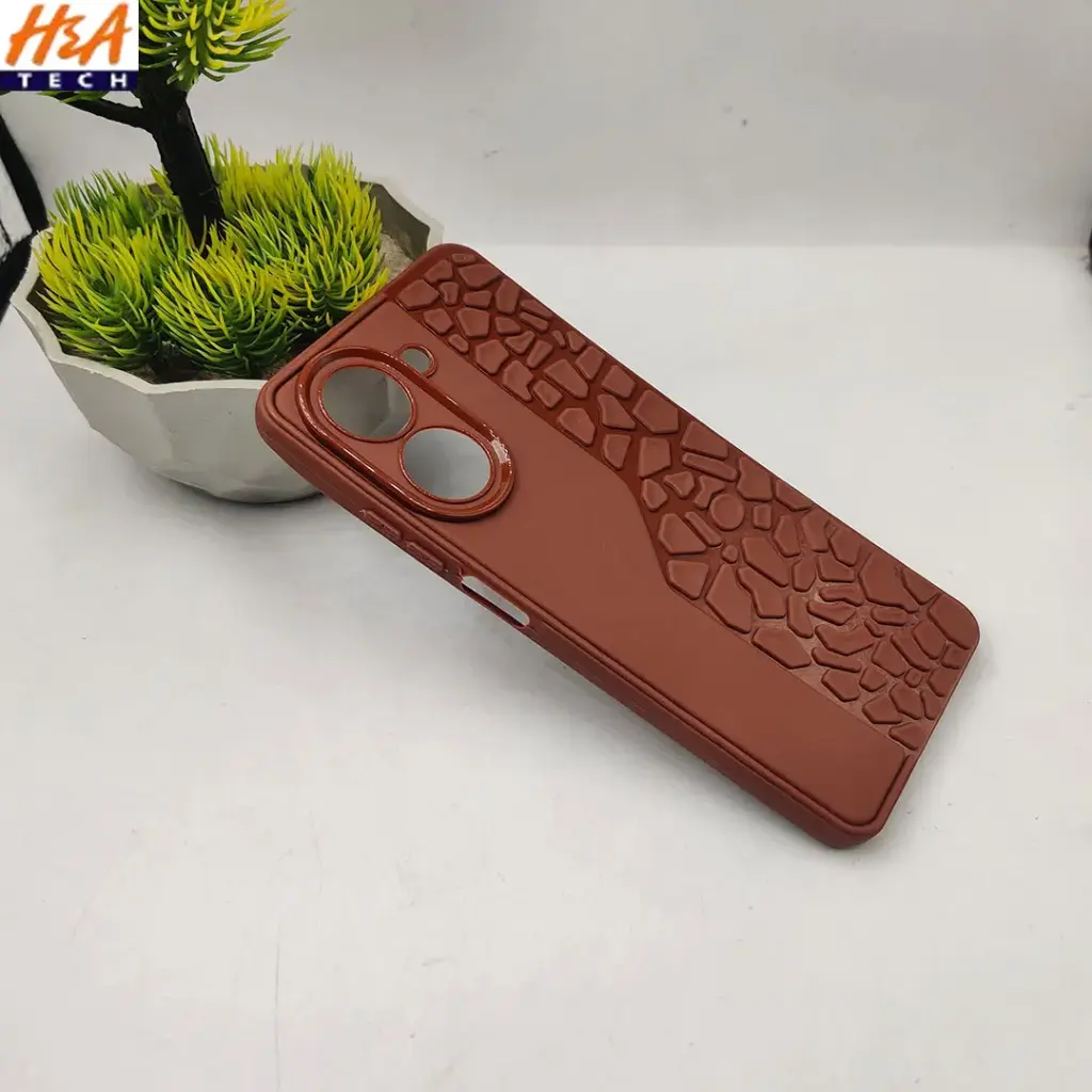  Xiaomi Redmi A5 4G|Poco C71 4G New Soft Silicone Back Case (Brown)