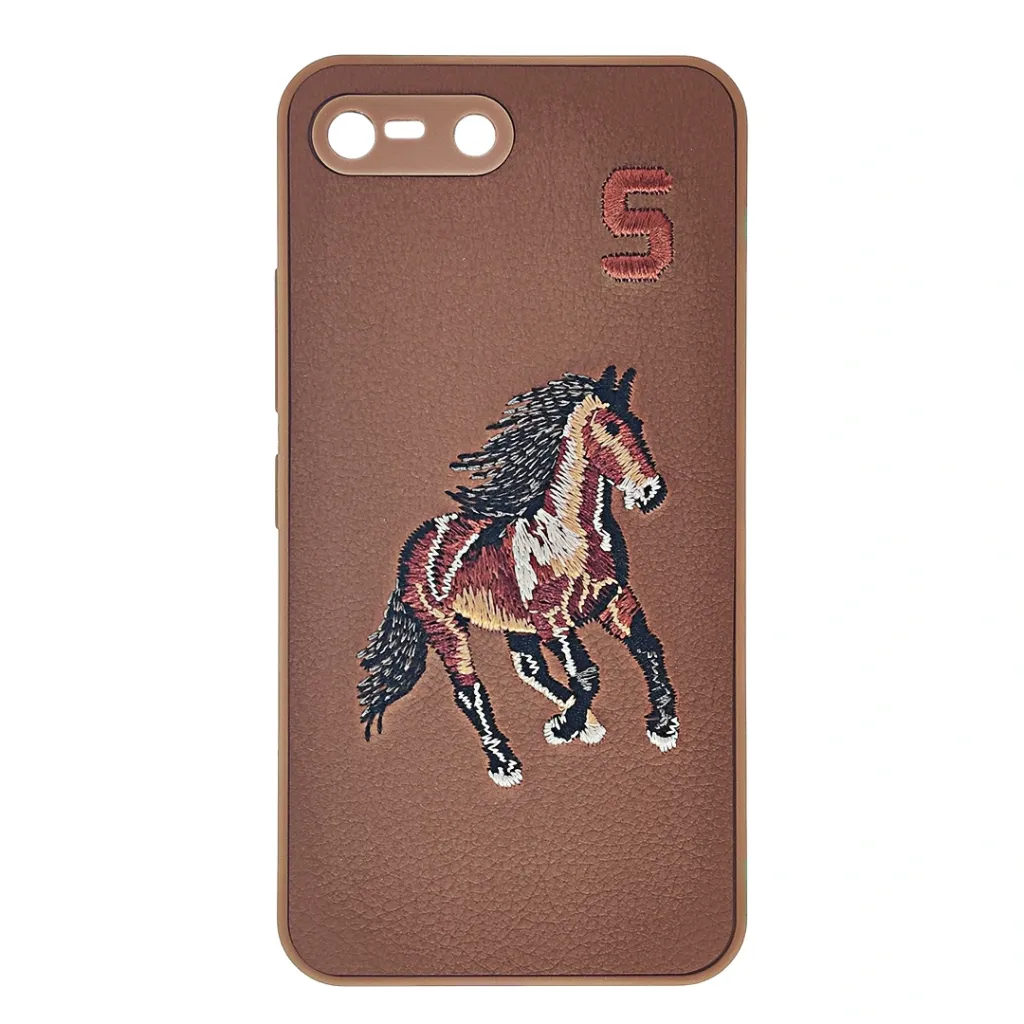 iTel A25|A25 Pro|A35 Santa Barbara Polo Raquet Back Case (Brown)