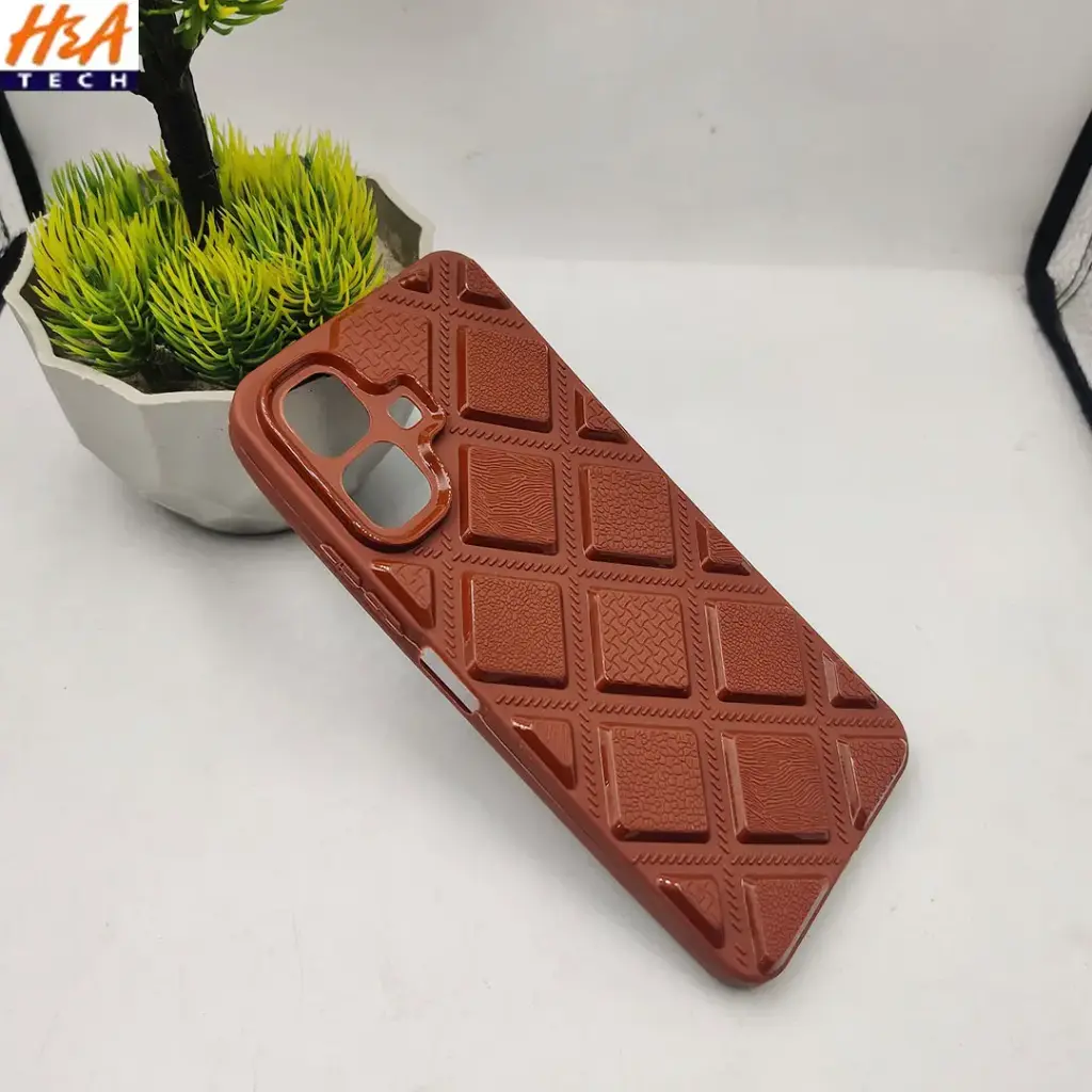 Infinix Smart 10|Tecno Spark Go 2|Pop 10 Soft Silicone Back Case (Dark Brown)