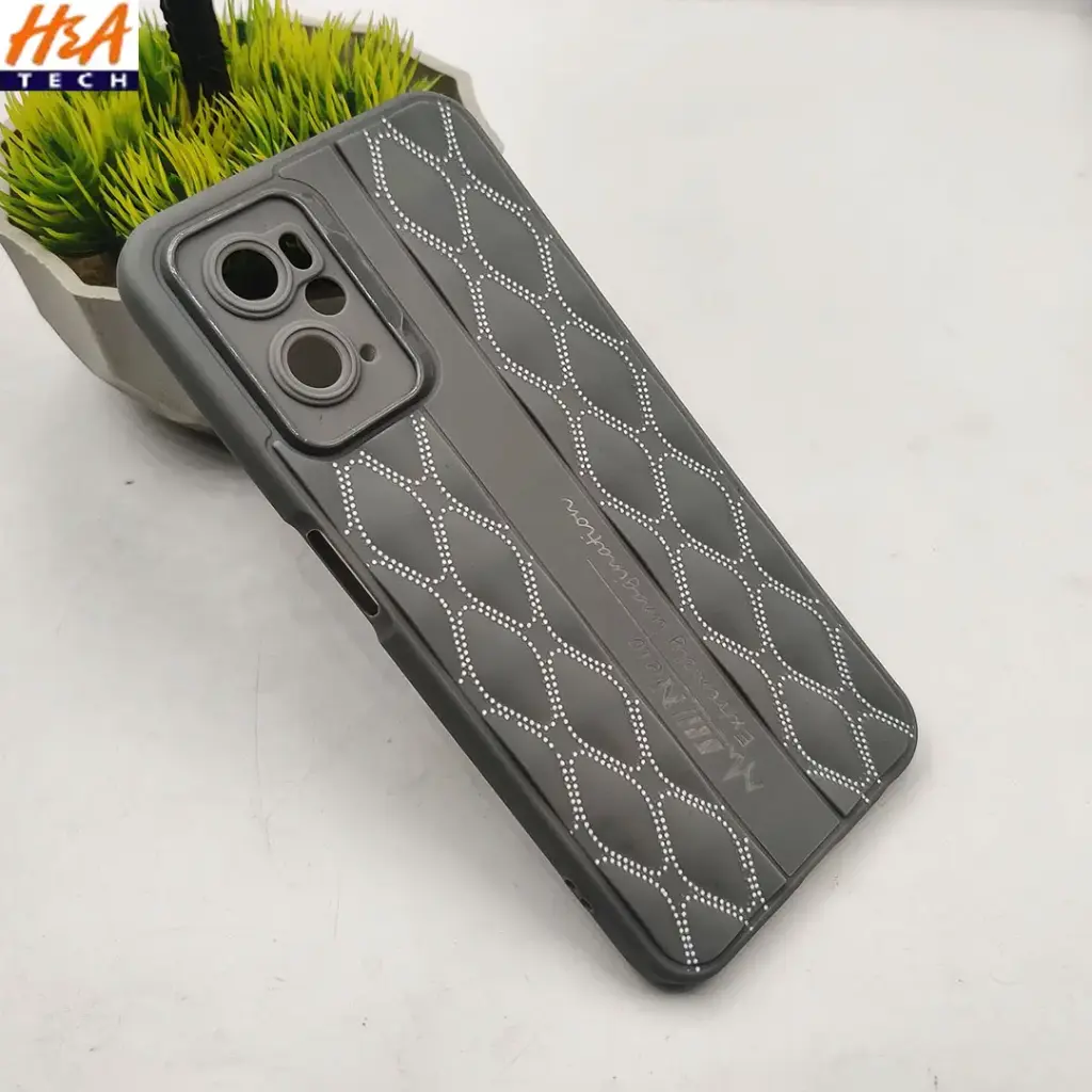 Oppo A96|A76|A36|Realme 9i New Soft Silicone Back Case (Gray)