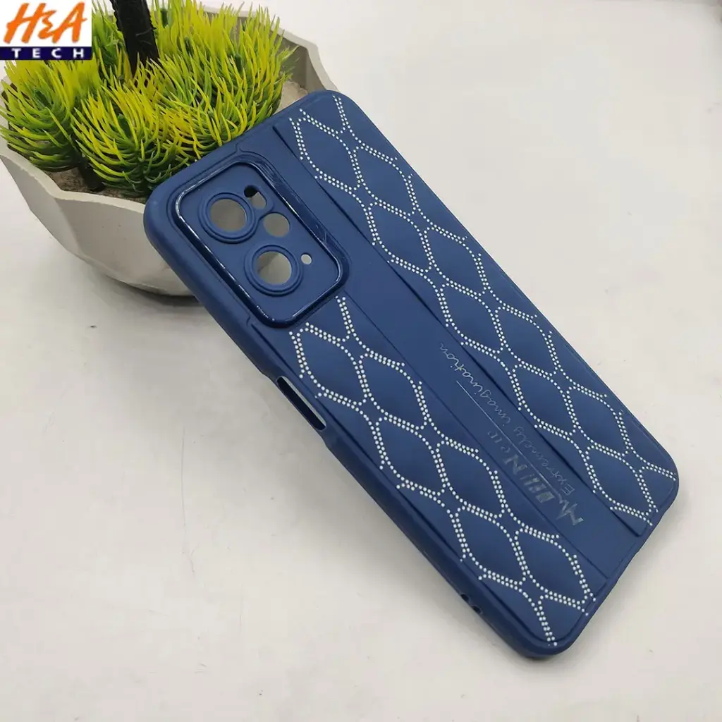 Oppo A96|A76|A36|Realme 9i New Soft Silicone Back Case (Navy Blue)