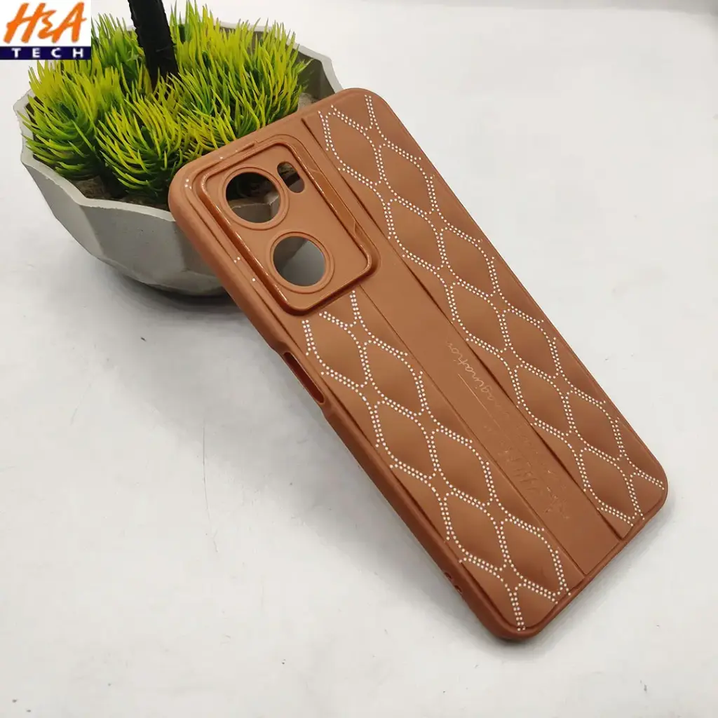 Brown Soft Silicone Back Case OPPO A57 4G A77 4G Nord N20 SE A77S A57S A57E