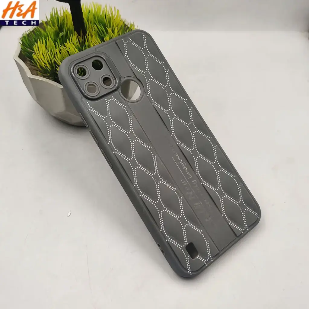 Oppo Realme C25Y|C21Y New Soft Silicone Back Case (Gray)