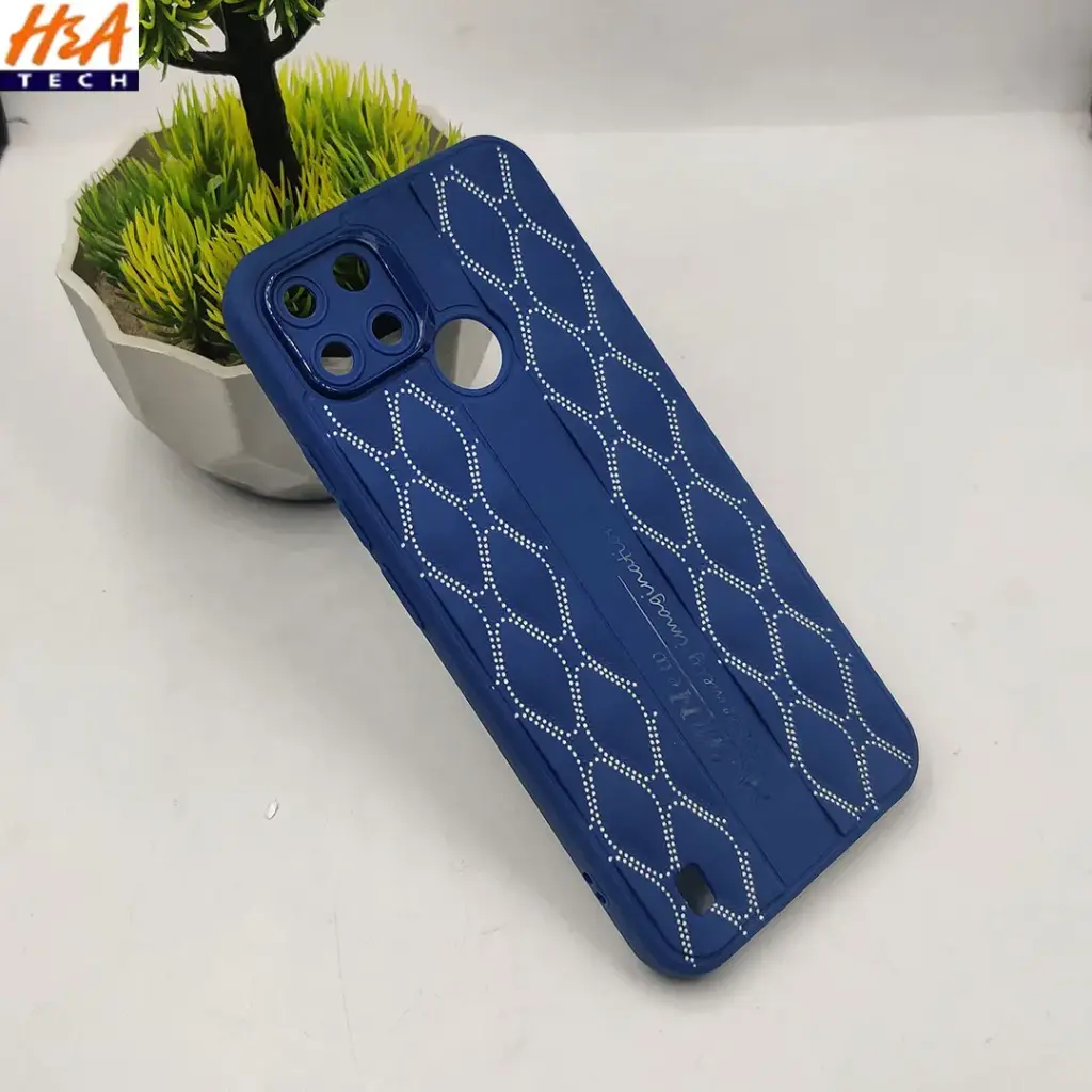 Oppo Realme C25Y|C21Y New Soft Silicone Back Case (Navy Blue)