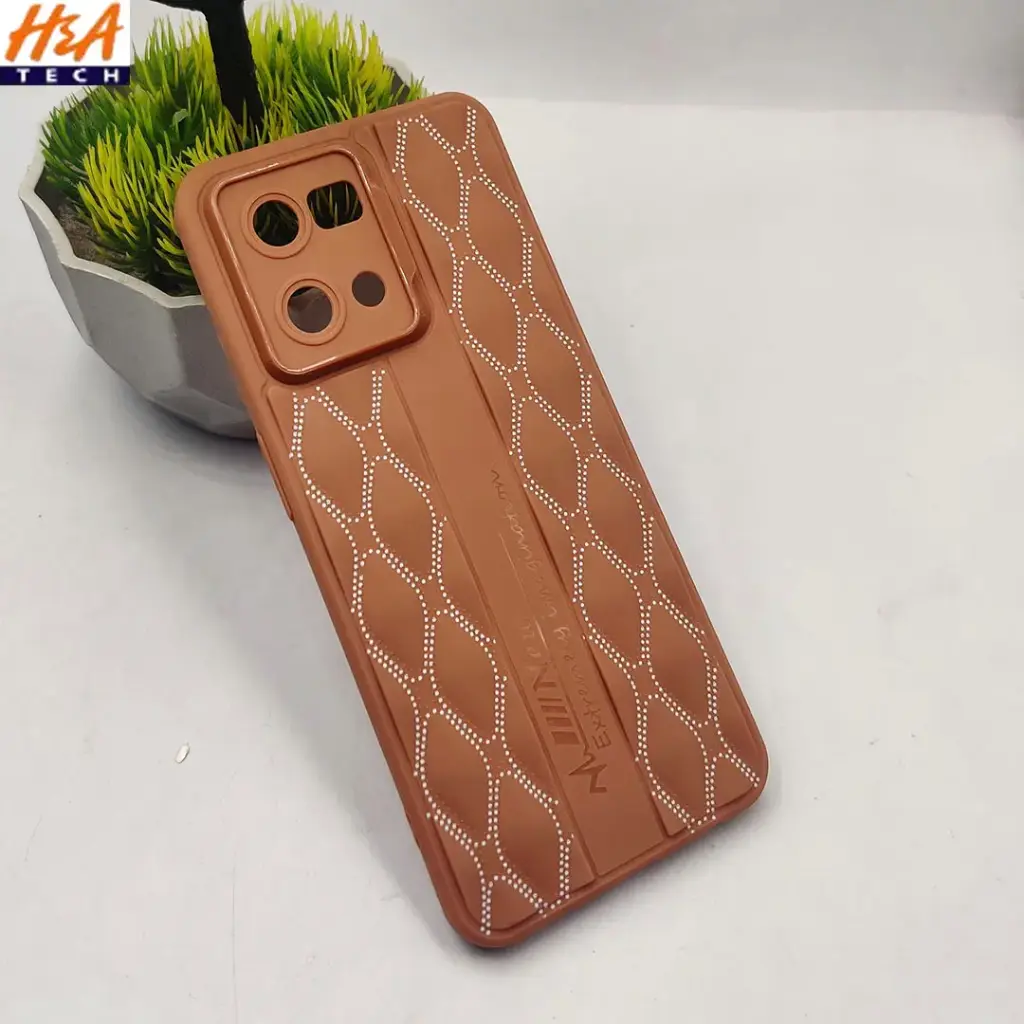 Oppo F21 Pro 4G New Soft Silicone Back Case (Brown)