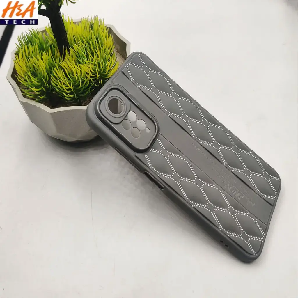 Xiaomi Redmi Note 11 4G|Note 11s New Soft Silicone Back Case (Gray)