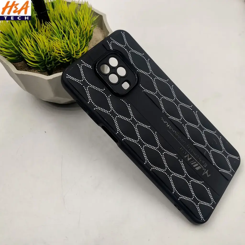 Xiaomi Redmi Note 9s|Note 9 Pro New Soft Silicone Back Case (Black)