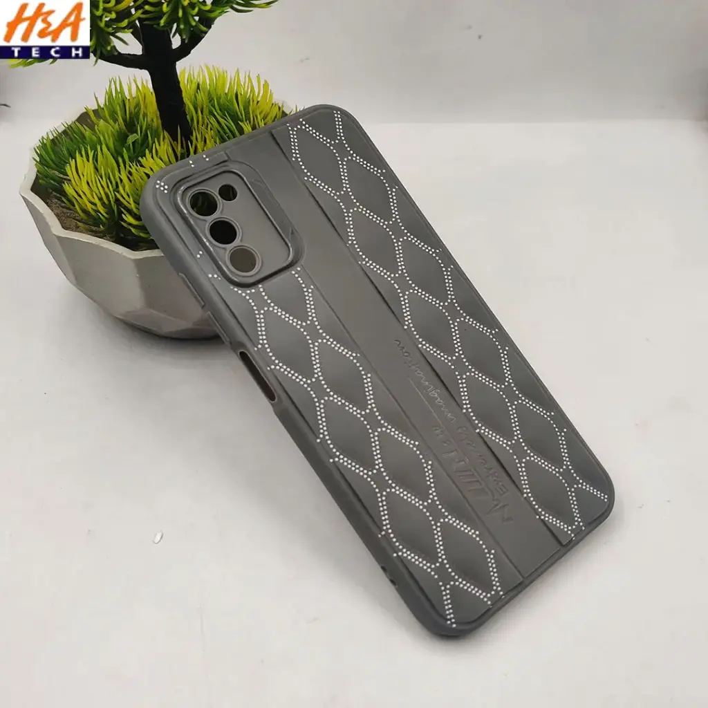 Samsung Galaxy A03s|A02s New Soft Silicone Back Case (Gray)