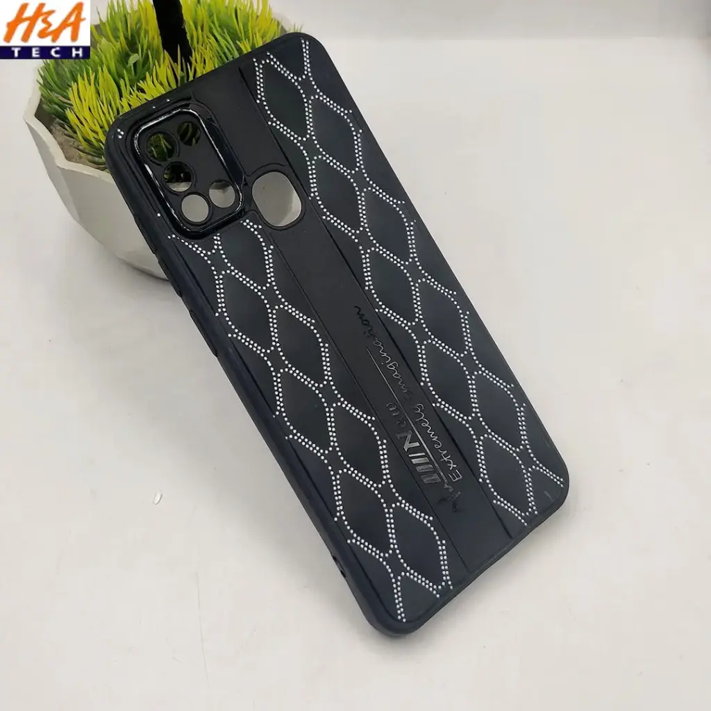 Samsung Galaxy A21s New Soft Silicone Back Case (Black)