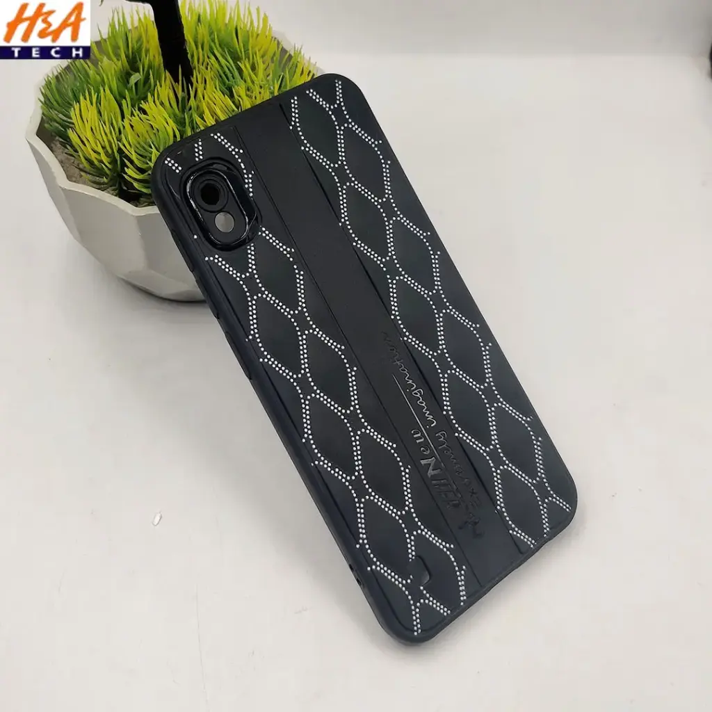 Samsung Galaxy A10|M10 New Soft Silicone Back Case (Black)