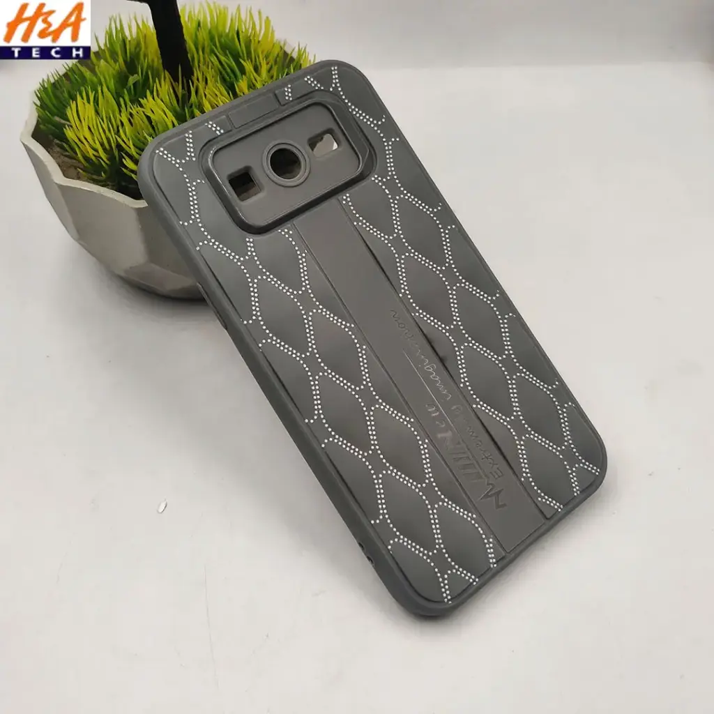 Samsung Galaxy J7 Soft Silicone Back Case (Gray) – Slim Flexible Protection