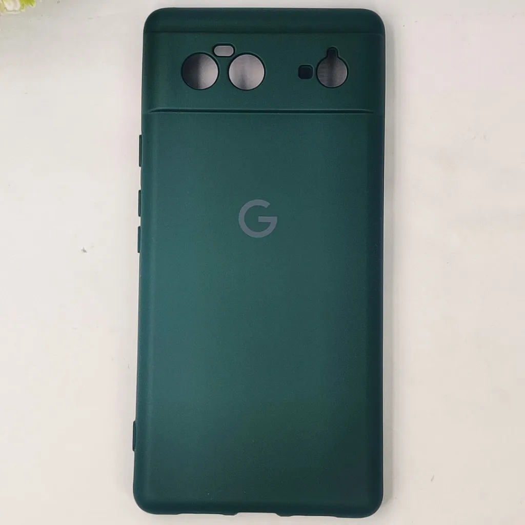 Google Pixel 6 Official Soft Silky Back Case (Green)