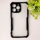 iPhone 15 Pro Max 3D iPaky XUNDO Back Case (Black)