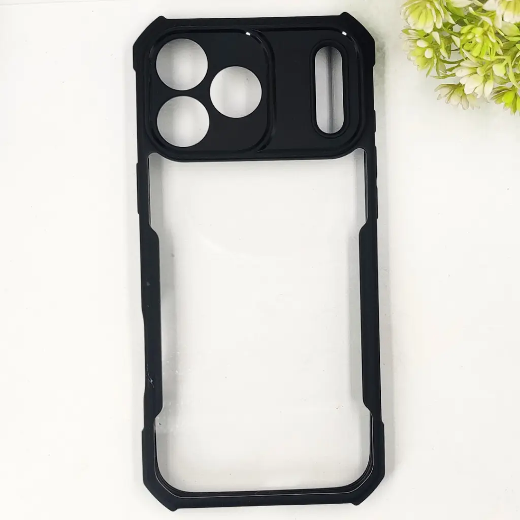 iPhone 17 Pro Max 3D iPaky XUNDO Back Case (Black)