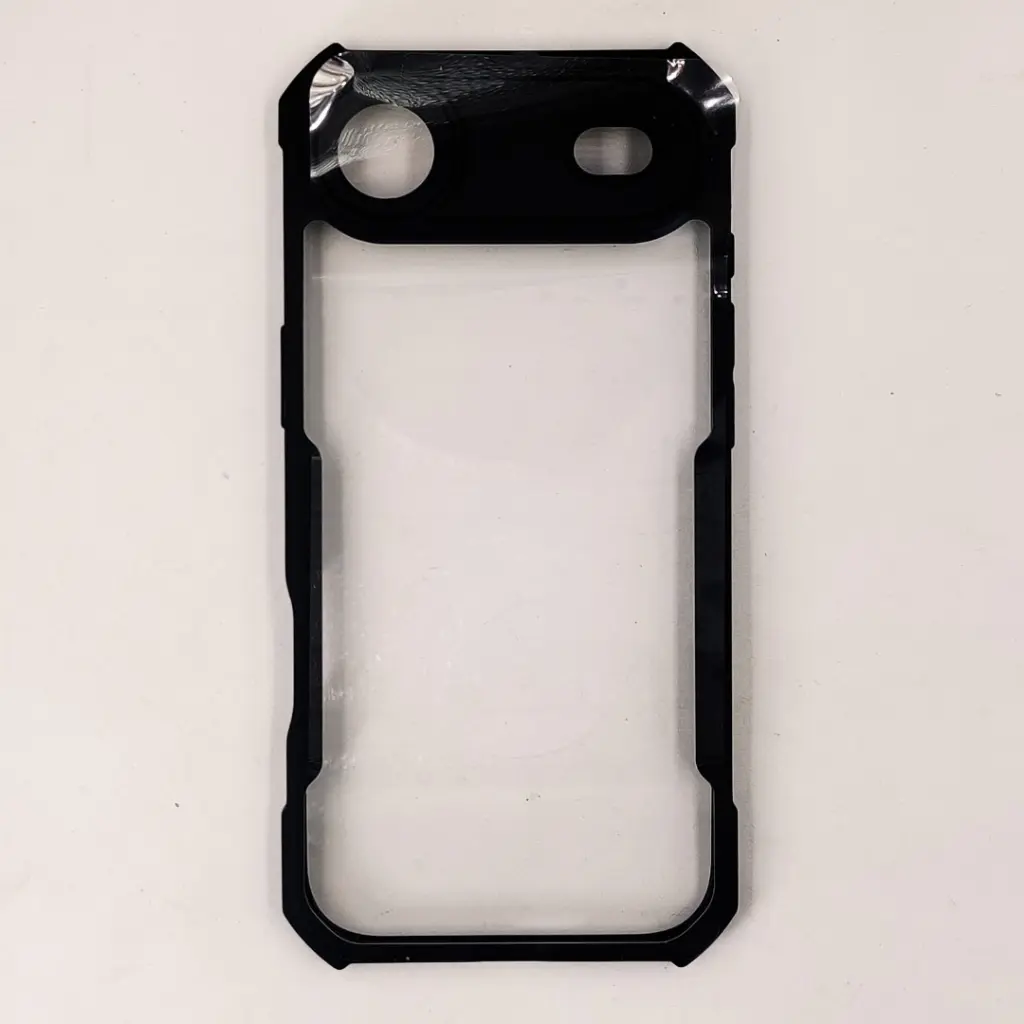 [PO10BIP17AIR-8-2] iPhone 17 Air 3D iPaky XUNDO Back Case (Black)
